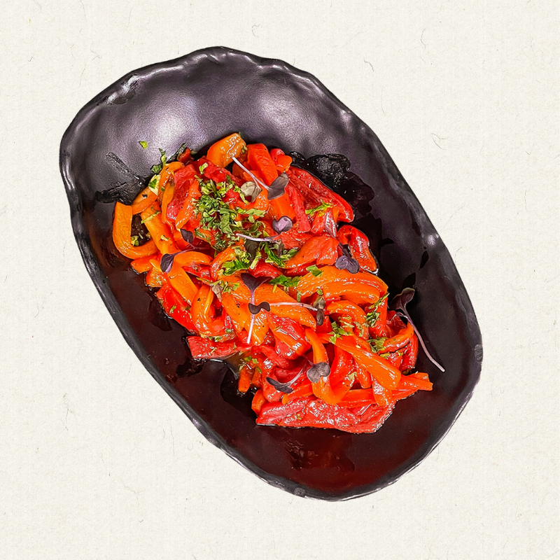 Salată de ardei copți