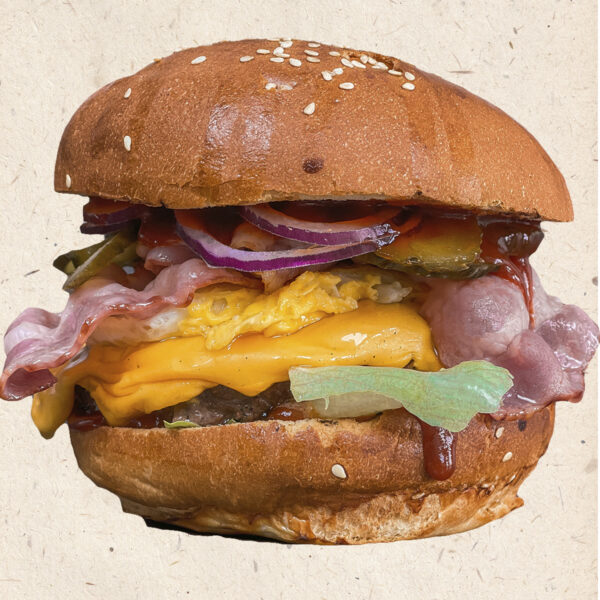 Burger Baconator de Vită