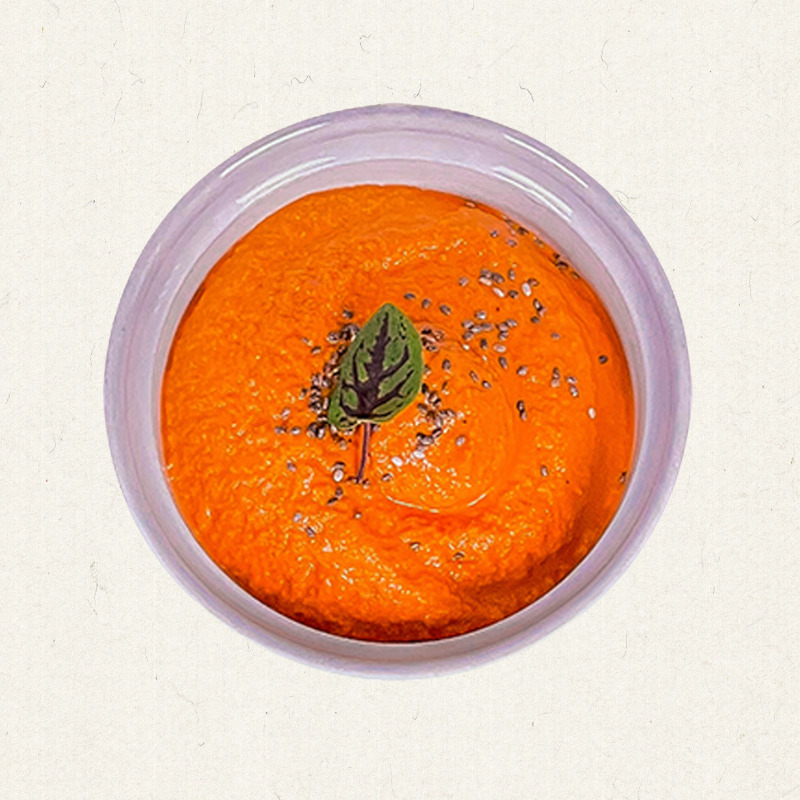 Cremă de ardei copți