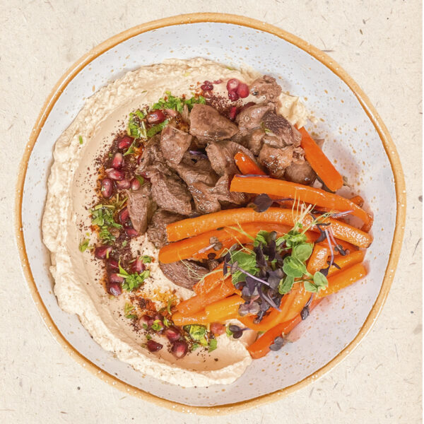 Așchii de miel pe pat de humus