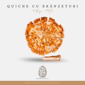 Quiche cu brânzeturi - 0,8KG