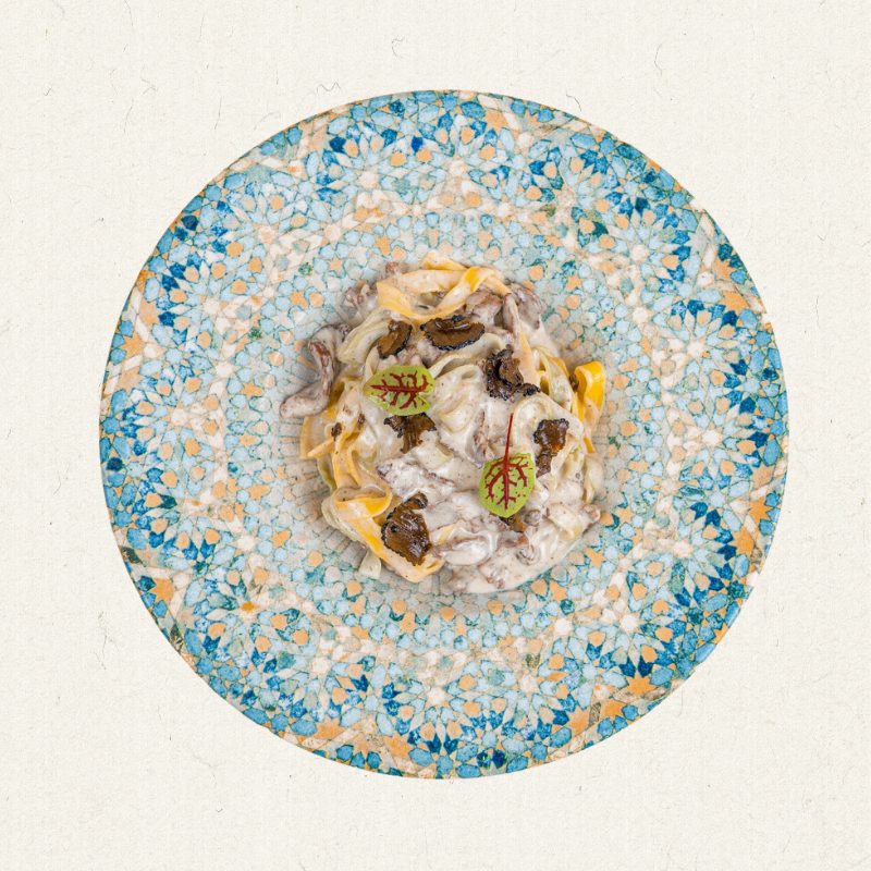 Tagliatelle cu muschi de vita si trufe